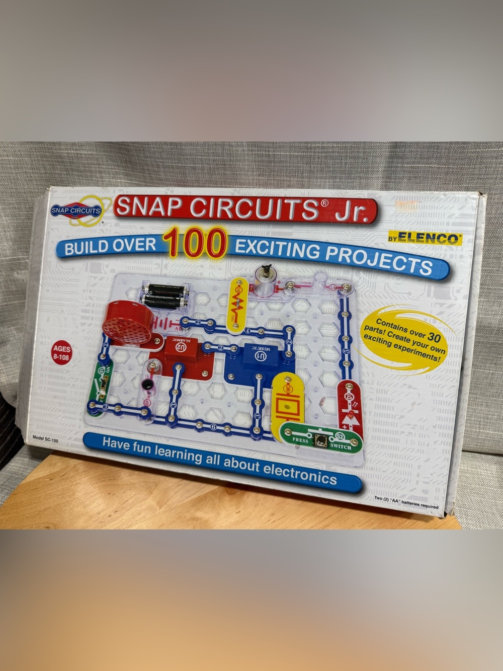 NOB Elenco SNAP CIRCUITS Jr. Discovery Kit Science Learning Experiments